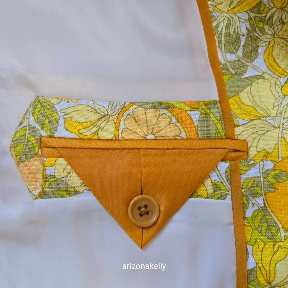 NWOT J. Crew Helena Linen Blazer in Limone Print Size 0 Lemon Citrus FIRM - Picture 9 of 13